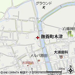 徳島県鳴門市撫養町木津379周辺の地図