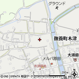 徳島県鳴門市撫養町木津285周辺の地図