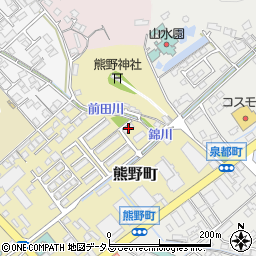 財務省中国財務局合同宿舎第二湯田住宅７号周辺の地図