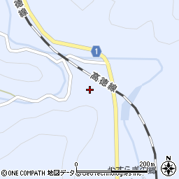 徳島県板野町（板野郡）大坂（有竹）周辺の地図