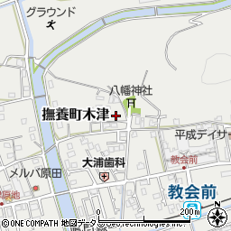 徳島県鳴門市撫養町木津397周辺の地図