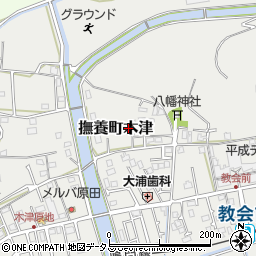 徳島県鳴門市撫養町木津395周辺の地図