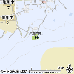 和歌山県海南市且来1219周辺の地図