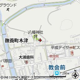 徳島県鳴門市撫養町木津400周辺の地図