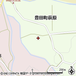 山口県下関市豊田町大字萩原293周辺の地図