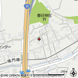 徳島県鳴門市撫養町木津1086周辺の地図