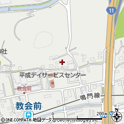 徳島県鳴門市撫養町木津415周辺の地図