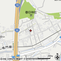 徳島県鳴門市撫養町木津1085周辺の地図