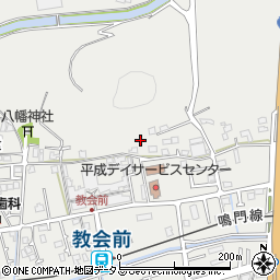 徳島県鳴門市撫養町木津1487周辺の地図