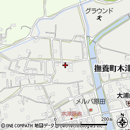 徳島県鳴門市撫養町木津284周辺の地図