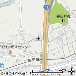 徳島県鳴門市撫養町木津430周辺の地図