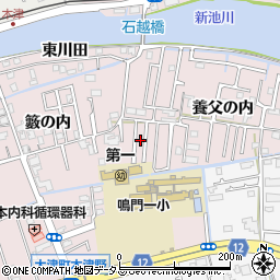 徳島県鳴門市大津町木津野養父の内2周辺の地図