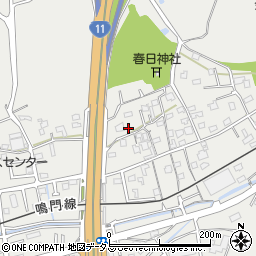 徳島県鳴門市撫養町木津1111周辺の地図