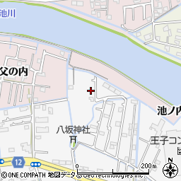 徳島県鳴門市大津町吉永176周辺の地図