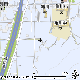 和歌山県海南市且来982周辺の地図