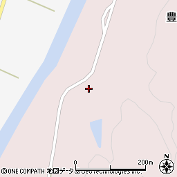 山口県下関市豊田町大字東長野136-5周辺の地図