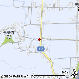 和歌山県海南市且来744周辺の地図