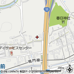 徳島県鳴門市撫養町木津428周辺の地図