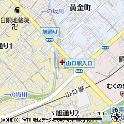 ブックオフ山口旭通り店周辺の地図