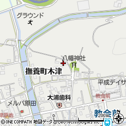 徳島県鳴門市撫養町木津1494周辺の地図