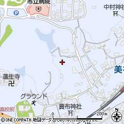 山口県美祢市大嶺町東分周辺の地図