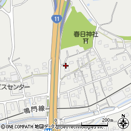 徳島県鳴門市撫養町木津1108周辺の地図