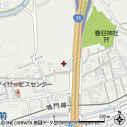 徳島県鳴門市撫養町木津431周辺の地図