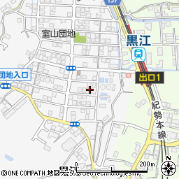 和歌山県海南市黒江1-60周辺の地図