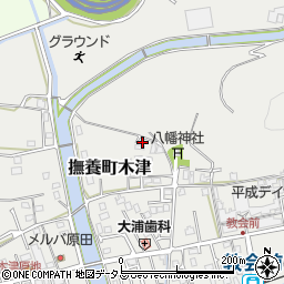 徳島県鳴門市撫養町木津1496周辺の地図