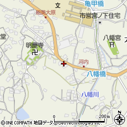広島県江田島市大柿町大原2017周辺の地図