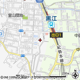 和歌山県海南市黒江193周辺の地図