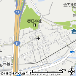徳島県鳴門市撫養町木津1068-1周辺の地図