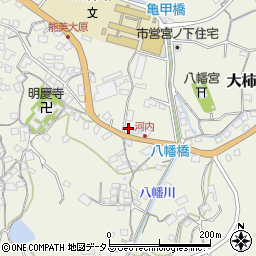 広島県江田島市大柿町大原2014周辺の地図