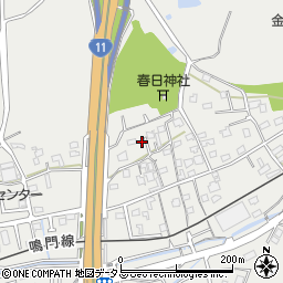 徳島県鳴門市撫養町木津1113周辺の地図