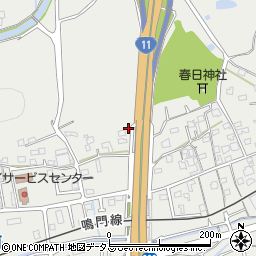 徳島県鳴門市撫養町木津432周辺の地図