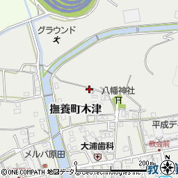 徳島県鳴門市撫養町木津265周辺の地図