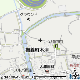 徳島県鳴門市撫養町木津266周辺の地図