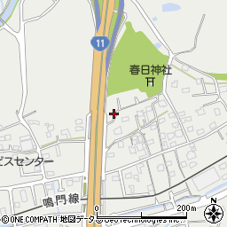 徳島県鳴門市撫養町木津1101周辺の地図