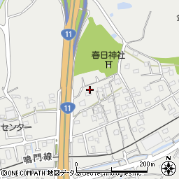 徳島県鳴門市撫養町木津1106-4周辺の地図
