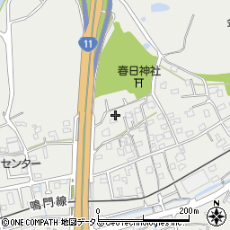 徳島県鳴門市撫養町木津1106周辺の地図