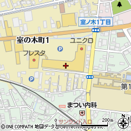 株式会社ヒマラヤ　フレスタモールカジル岩国店周辺の地図