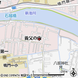 徳島県鳴門市大津町木津野養父の内26周辺の地図