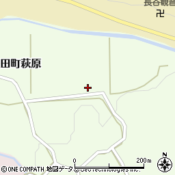 山口県下関市豊田町大字萩原186周辺の地図