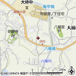 広島県江田島市大柿町大原2008周辺の地図