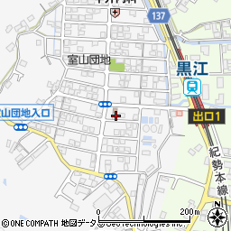 和歌山県海南市黒江1-100周辺の地図