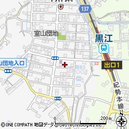 和歌山県海南市黒江1-98周辺の地図