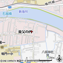 徳島県鳴門市大津町木津野養父の内26-7周辺の地図