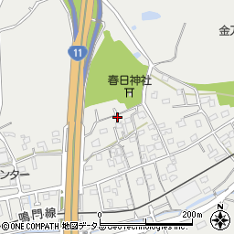 徳島県鳴門市撫養町木津1119周辺の地図