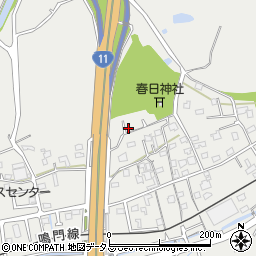 徳島県鳴門市撫養町木津1104周辺の地図
