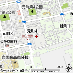 株式会社インフォコム西日本　岩国オフィス周辺の地図